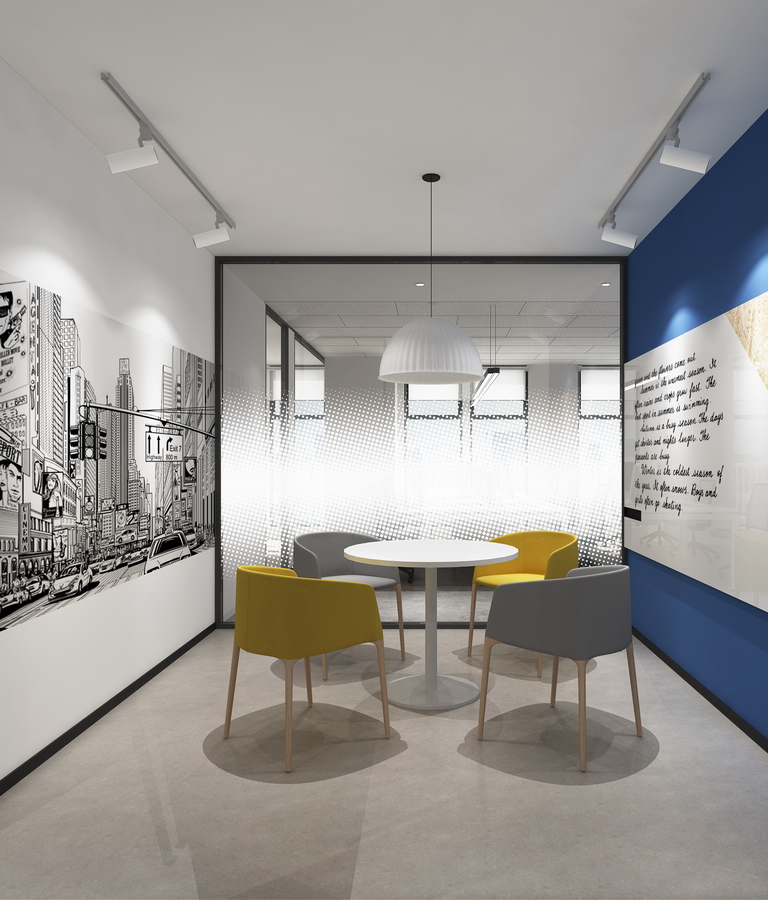 数字证书认证中心办公空间设计 小会议室-pc